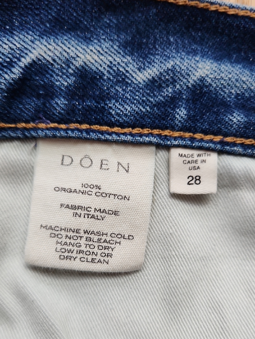 DOEN Leone Jeans, Size 28 - Picture 9 of 12